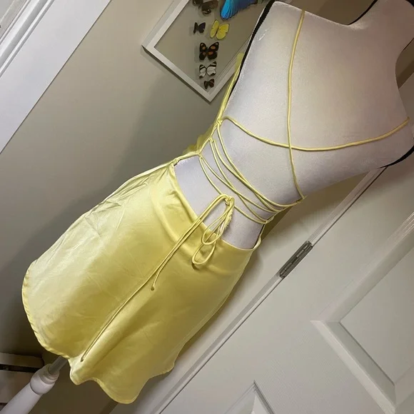 I Can Be Your Sunshine Yellow Mini Dress - Picture 9 of 13